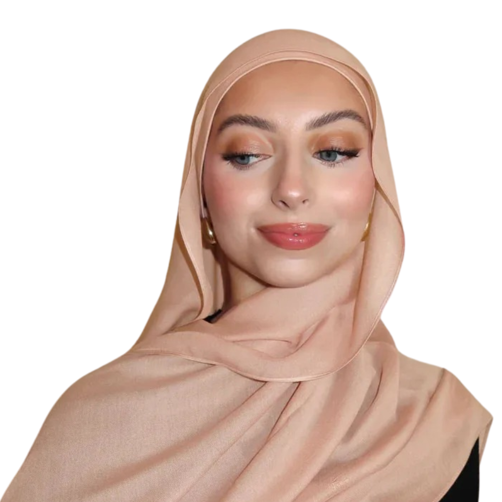 Hijab Modal Royal - Bruna & Beigea Färger