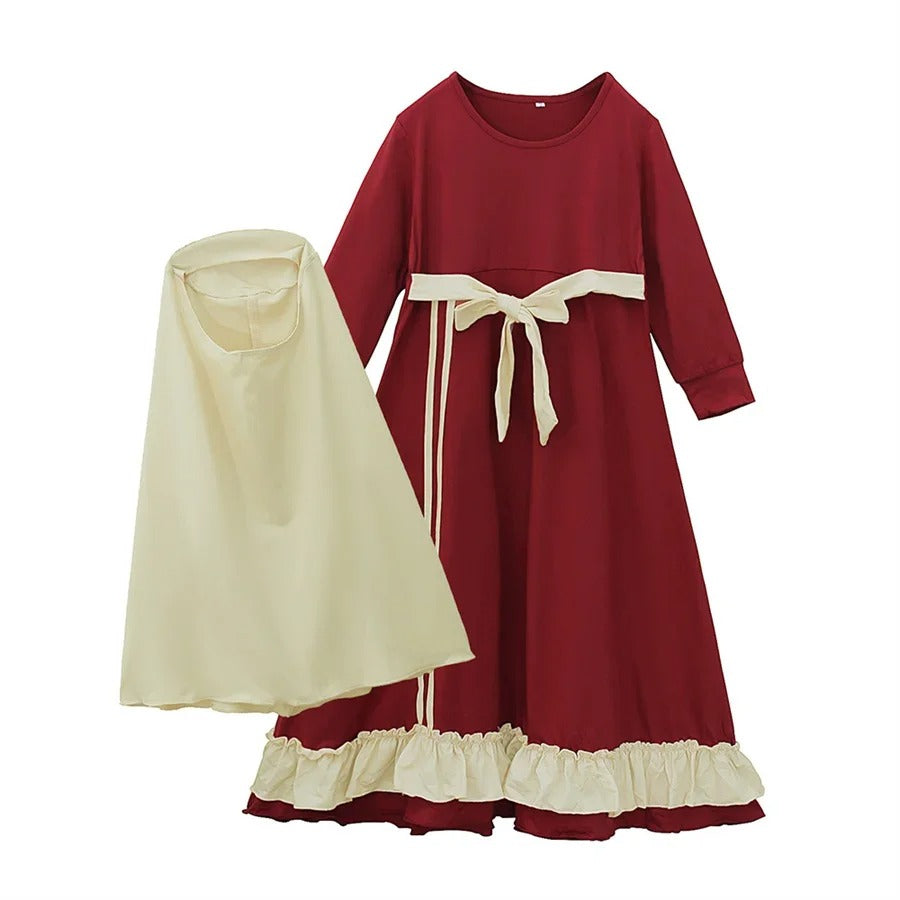 Abaya Barn med Hijab