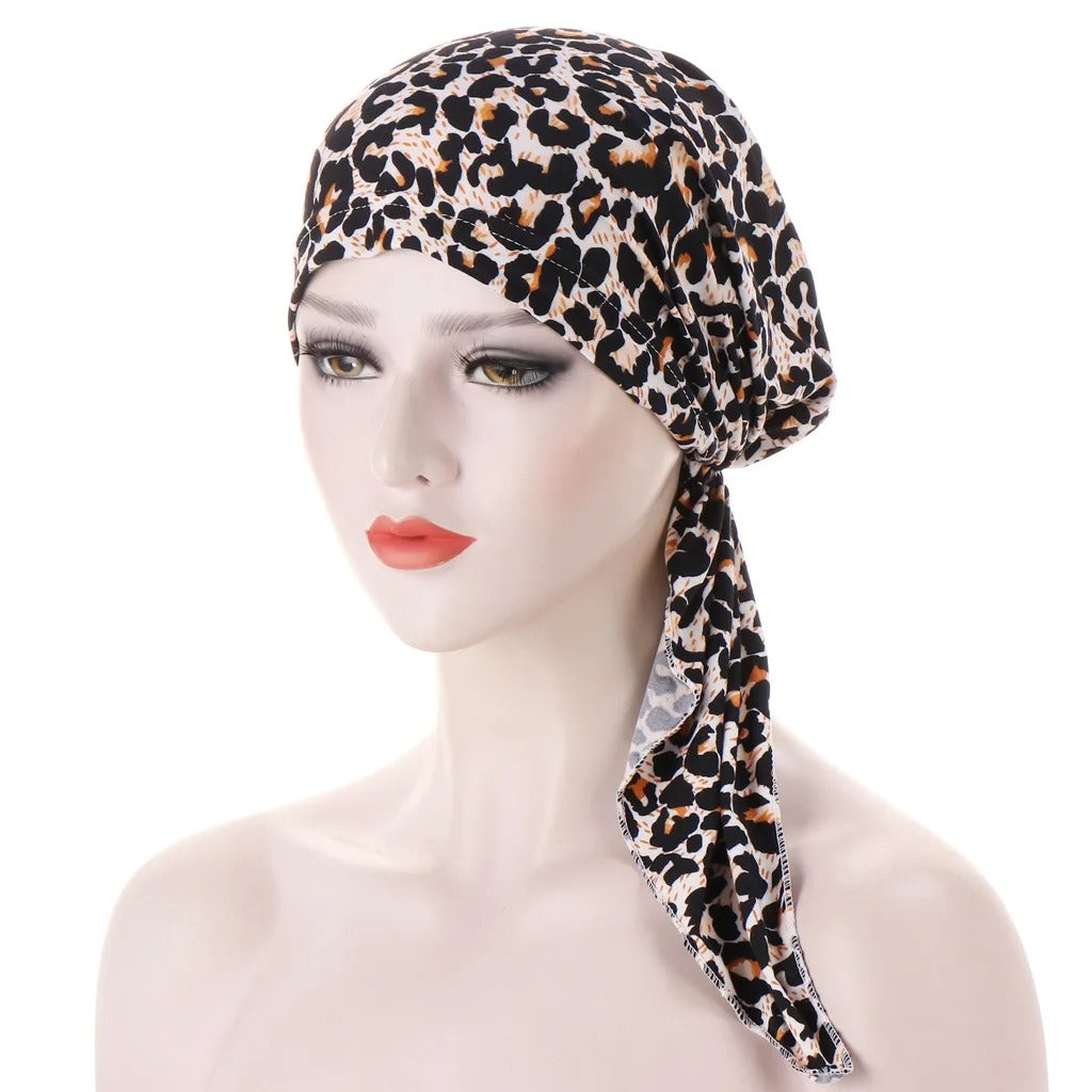 Knytbar Turban för Kvinna – Elegant & Bekväm